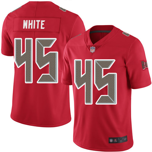 Nike Buccaneers #45 Devin White Red Men's Stitched NFL Limited Rush Jersey Nike Buccaneers #45 Devin White Red Men's Stitched NFL Limited Rush Jersey
