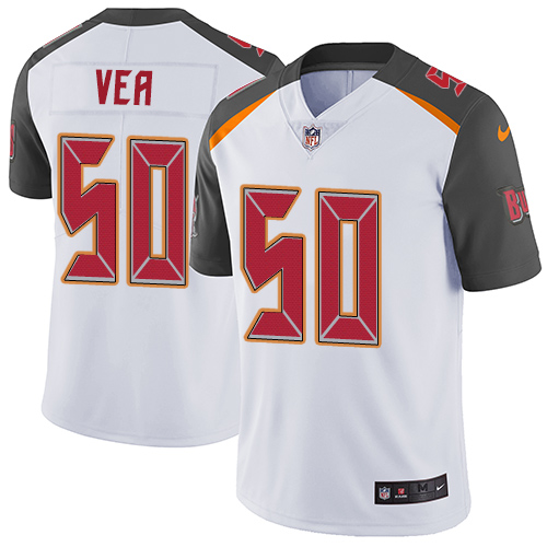 Nike Buccaneers #50 Vita Vea White Men's Stitched NFL Vapor Untouchable Limited Jersey Nike Buccaneers #50 Vita Vea White Men's Stitched NFL Vapor Untouchable Limited Jersey