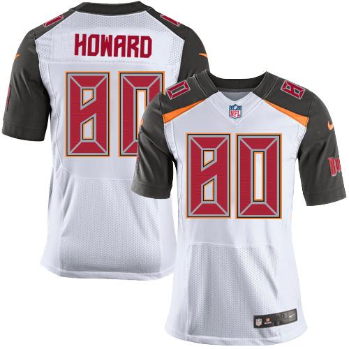 Nike Buccaneers #80 O. J. Howard White Men's Stitched NFL New Elite Jersey Nike Buccaneers #80 O. J. Howard White Men's Stitched NFL New Elite Jersey