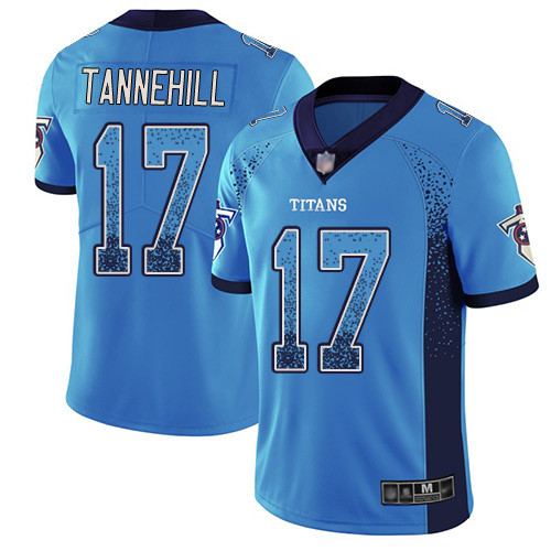 Nike Titans #17 Ryan Tannehill Light Blue Alternate Men's Stitched NFL Limited Rush Drift Fashion Jersey Nike Titans #17 Ryan Tannehill Light Blue Alternate Men's Stitched NFL Limited Rush Drift Fashion Jersey