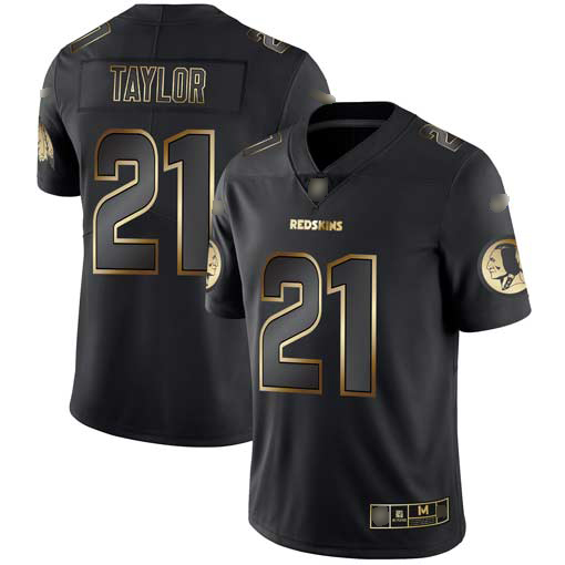 Nike Redskins #21 Sean Taylor Black/Gold Men's Stitched NFL Vapor Untouchable Limited Jersey Nike Redskins #21 Sean Taylor Black/Gold Men's Stitched NFL Vapor Untouchable Limited Jersey