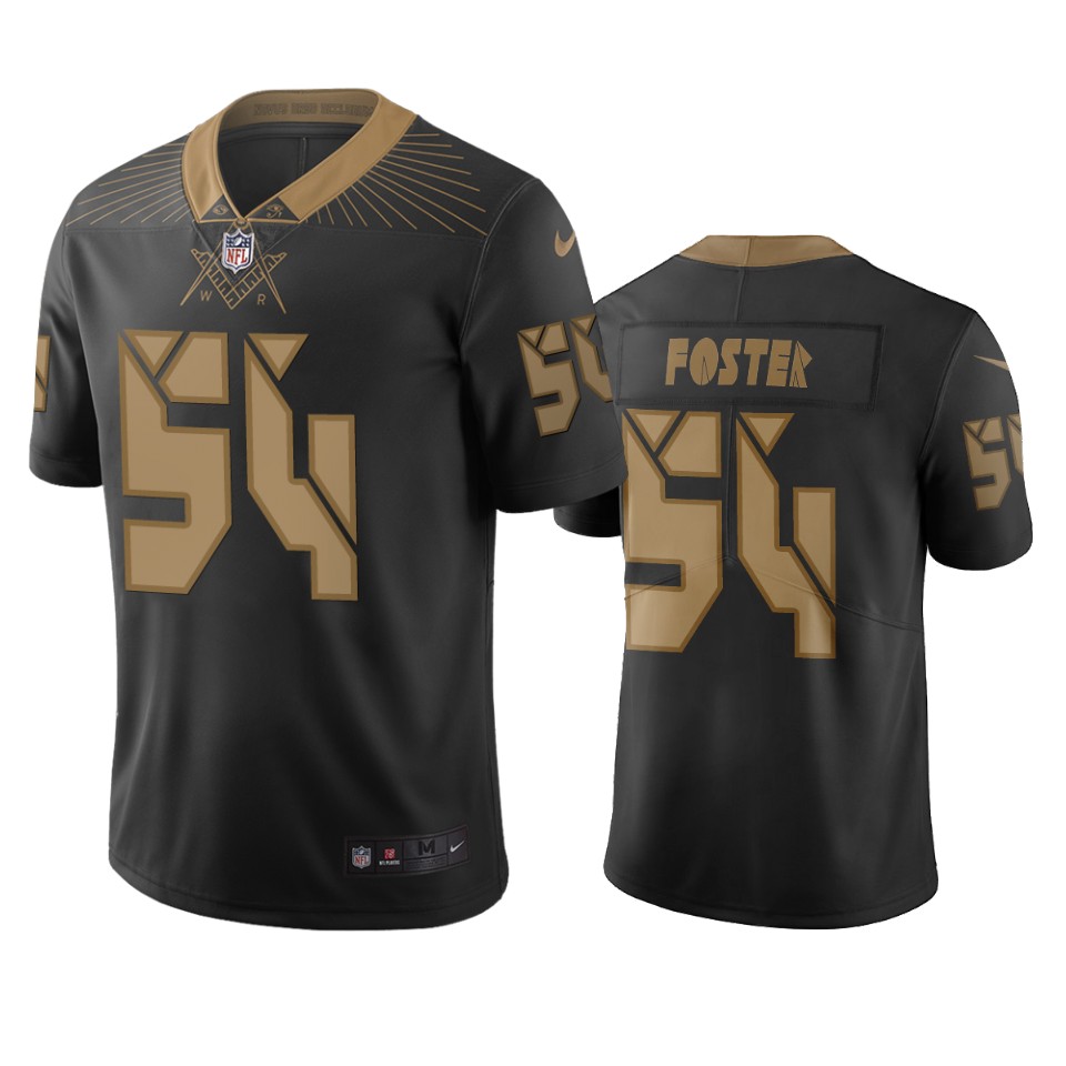 Washington Redskins #54 Mason Foster Black Vapor Limited City Edition NFL Jersey Washington Redskins #54 Mason Foster Black Vapor Limited City Edition NFL Jersey
