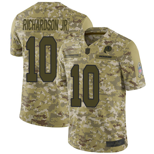 Nike Redskins #10 Paul Richardson Jr Camo Men's Stitched NFL Limited 2018 Salute To Service Jersey Nike Redskins #10 Paul Richardson Jr Camo Men's Stitched NFL Limited 2018 Salute To Service Jersey
