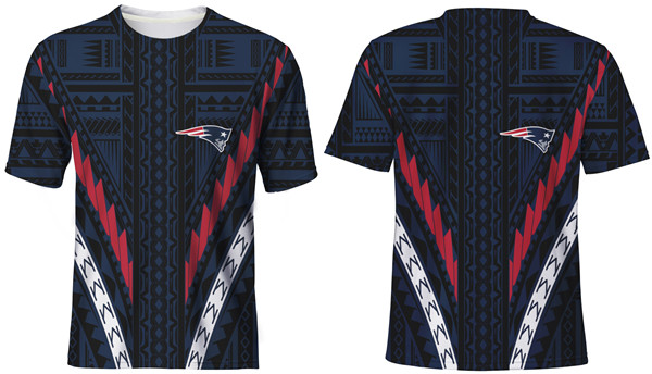 Men's New England Patriots Navy T-Shirt Men's New England Patriots Navy T-Shirt