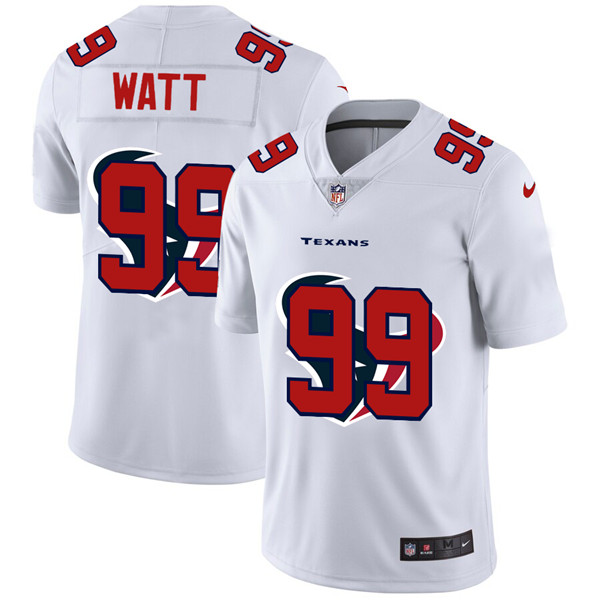 Men's Houston Texans # 99 J.J. Watt White NFL Stitched Jersey Men's Houston Texans # 99 J.J. Watt White NFL Stitched Jersey