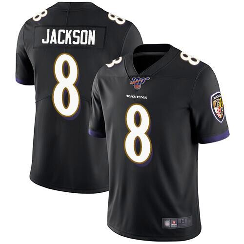 Men's Baltimore Ravens #8 Lamar Jackson Black 2018 NFL Draft Vapor Untouchable Limited Jersey Men's Baltimore Ravens #8 Lamar Jackson Black 2018 NFL Draft Vapor Untouchable Limited Jersey