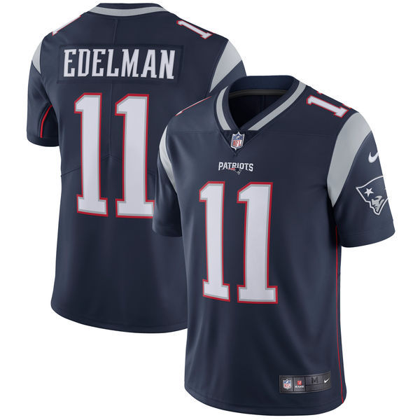 Men's New England Patriots #11 Julian Edelman Navy Vapor Untouchable Limited Stitched NFL Jersey Men's New England Patriots #11 Julian Edelman Navy Vapor Untouchable Limited Stitched NFL Jersey