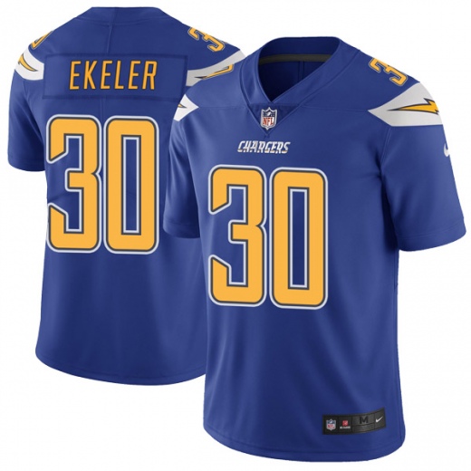 Men's Los Angeles Chargers #30 Austin Ekeler Royal Blue Vapor Untouchable Limited Stitched NFL Jersey Men's Los Angeles Chargers #30 Austin Ekeler Royal Blue Vapor Untouchable Limited Stitched NFL Jersey