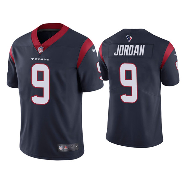 Men's Houston Texans #9 Brevin Jordan Navy Vapor Untouchable Limited Stitched Jersey Men's Houston Texans #9 Brevin Jordan Navy Vapor Untouchable Limited Stitched Jersey