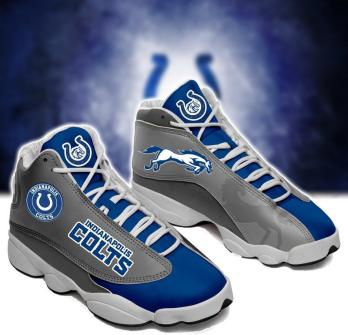 Women's Indianapolis Colts Limited Edition JD13 Sneakers 003 Women's Indianapolis Colts Limited Edition JD13 Sneakers 003