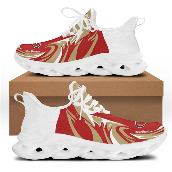Women's San Francisco 49ers Flex Control Sneakers 0016