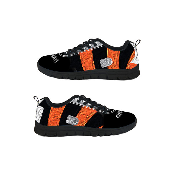 Men's Cincinnati Bengals Lightweight Running Shoes 003 Men's Cincinnati Bengals Lightweight Running Shoes 003
