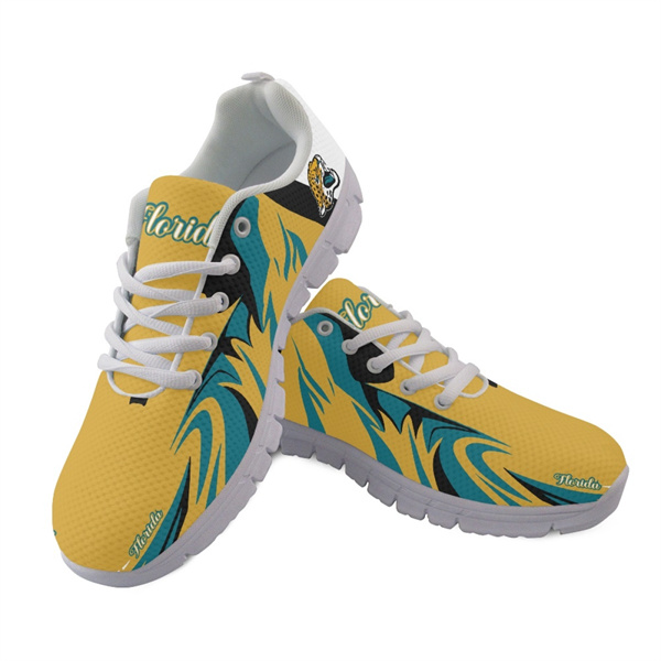 Women's Jacksonville Jaguars AQ Running Shoes 004 Women's Jacksonville Jaguars AQ Running Shoes 004