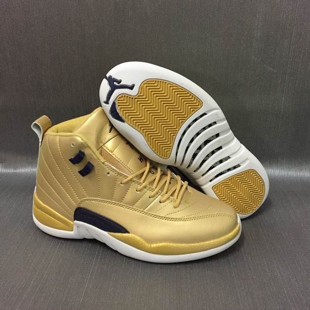 men jordan 12 shoes-064