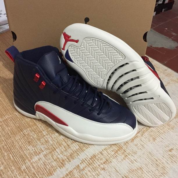 men jordan 12 shoes-069