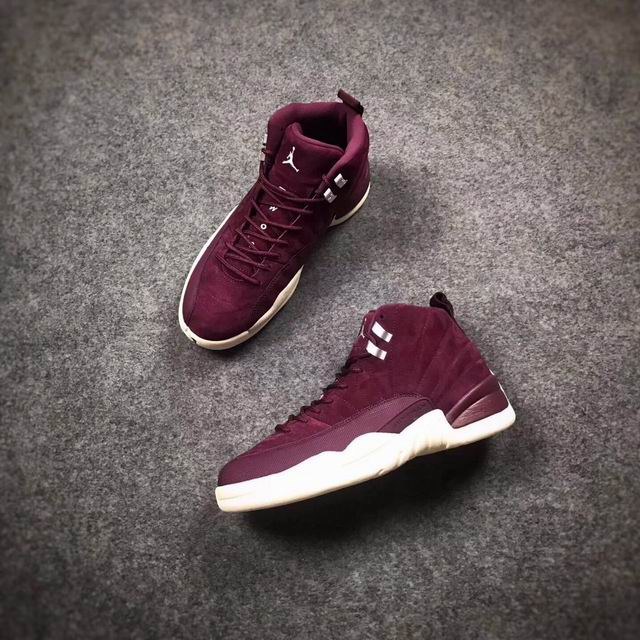 men jordan 12 shoes-075