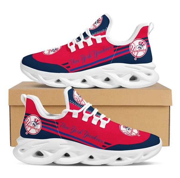 Women's New York Yankees Flex Control Sneakers 002 Women's New York Yankees Flex Control Sneakers 002