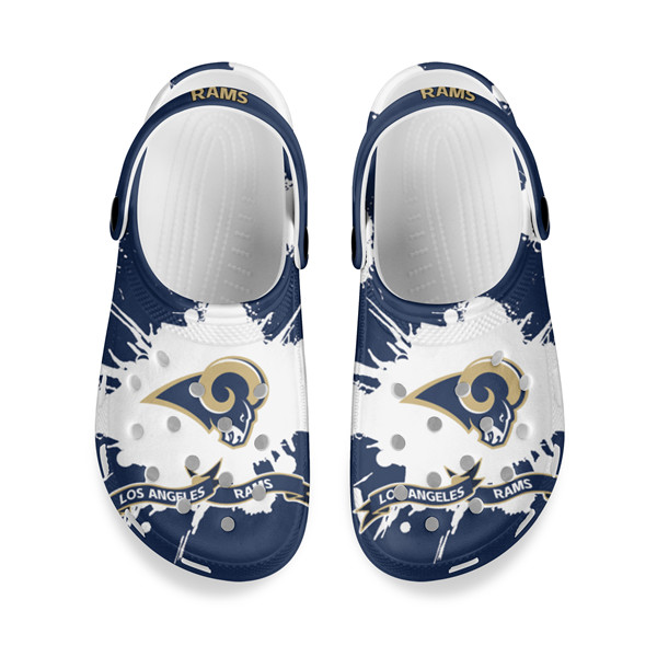 Women's Los Angeles Rams Bayaband Clog Shoes 001