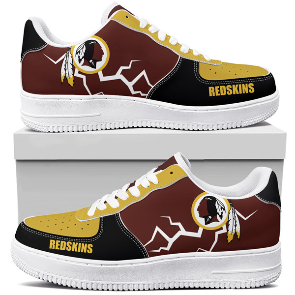 Women's Washington Football Team Air Force 1 Sneakers 001