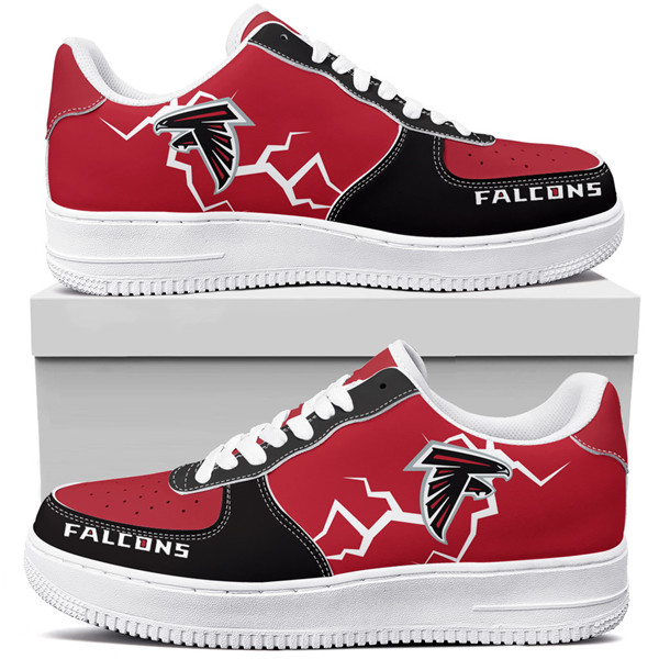 Men's  Atlanta Falcons Air Force 1 Sneakers 001
