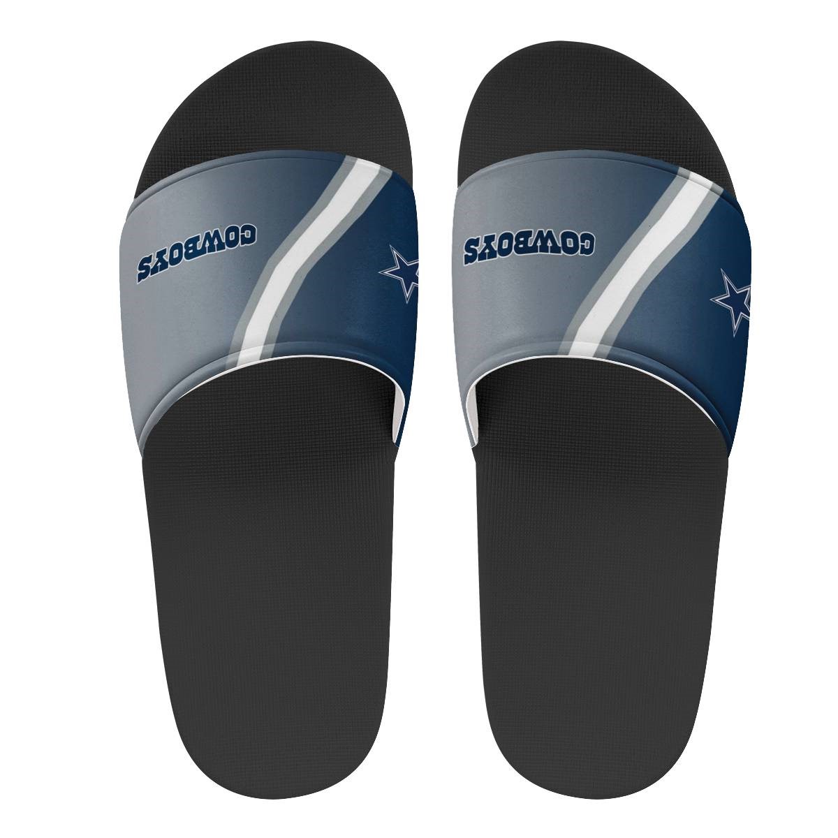 Men's Dallas Cowboys Flip Flops 005