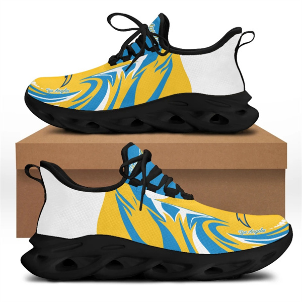 Women's Los Angeles Chargers Flex Control Sneakers 003 Women's Los Angeles Chargers Flex Control Sneakers 003