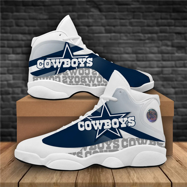 Women's Dallas Cowboys Limited Edition JD13 Sneakers 008 Women's Dallas Cowboys Limited Edition JD13 Sneakers 008