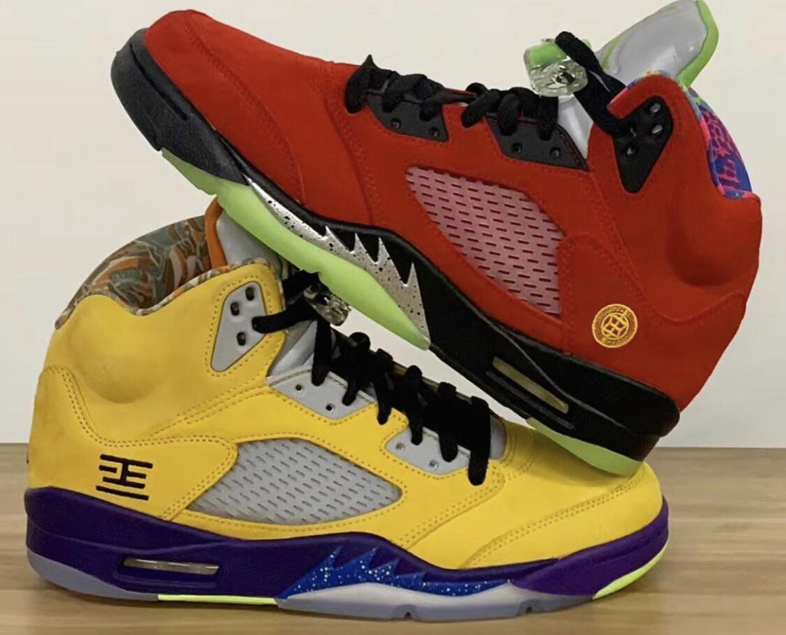 Men's Running Weapon Air Jordan 5 What The” Combines Eight Celebrated Colorways CZ5725-700 Shoes 024 Men's Running Weapon Air Jordan 5 What The” Combines Eight Celebrated Colorways CZ5725-700 Shoes 024