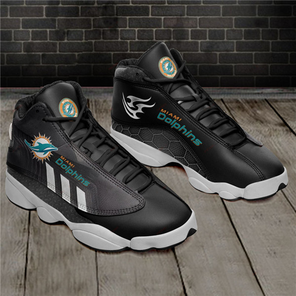 Women's Miami Dolphins Limited Edition JD13 Sneakers 002 Women's Miami Dolphins Limited Edition JD13 Sneakers 002