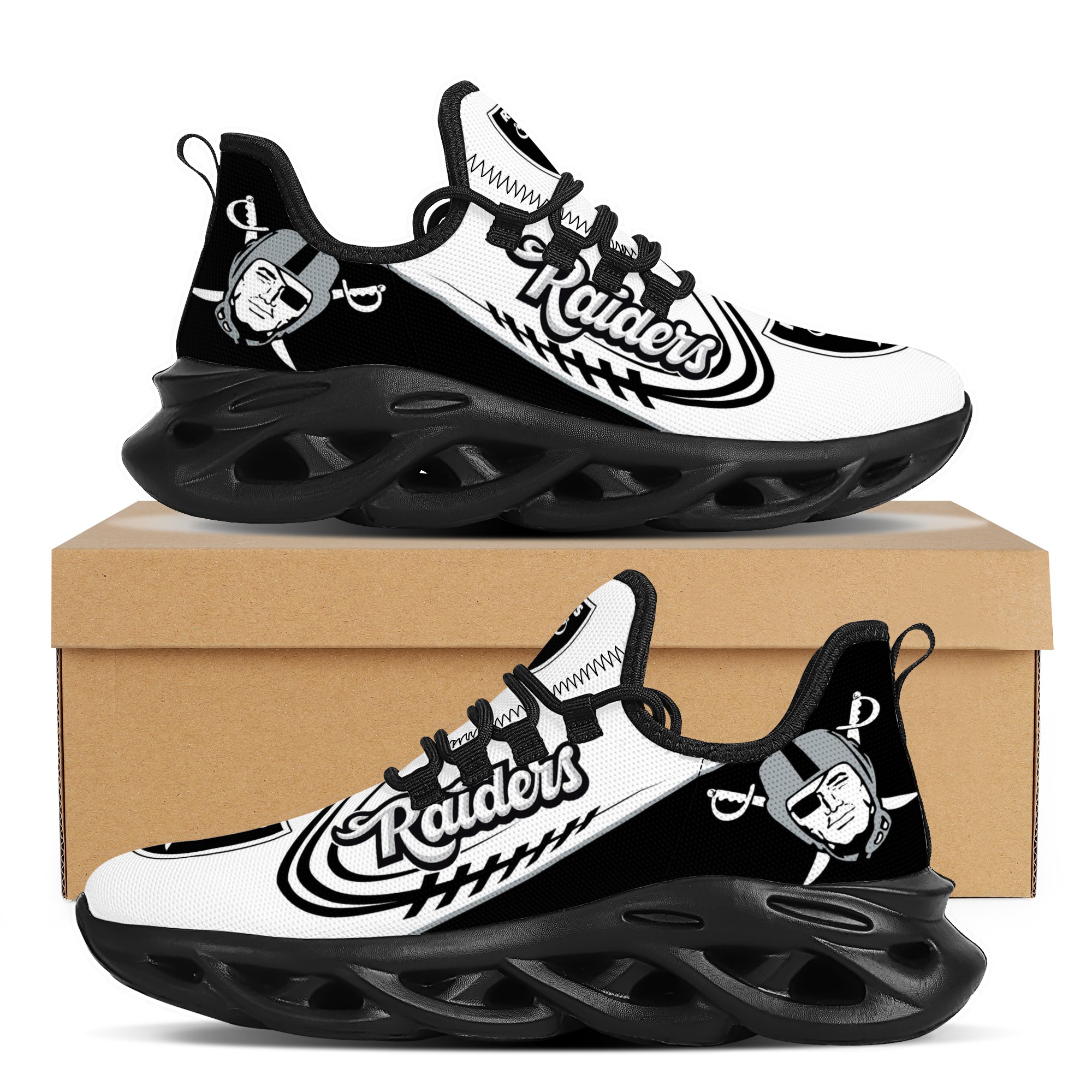 Women's Las Vegas Raiders Flex Control Sneakers 003 Women's Las Vegas Raiders Flex Control Sneakers 003