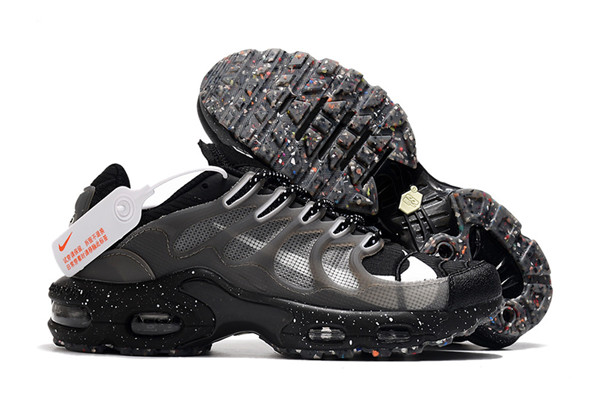 Women's Hot Sale Running Weapon Air Max TN Black Shoes 0071