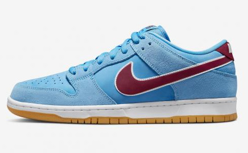 Men's Dunk Low Phillies Bubblegum University Blue Shoes 0220