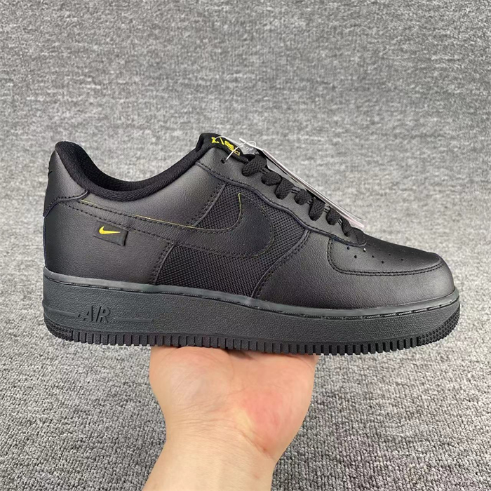 Women's Air Force 1 Black Shoes Top 0280