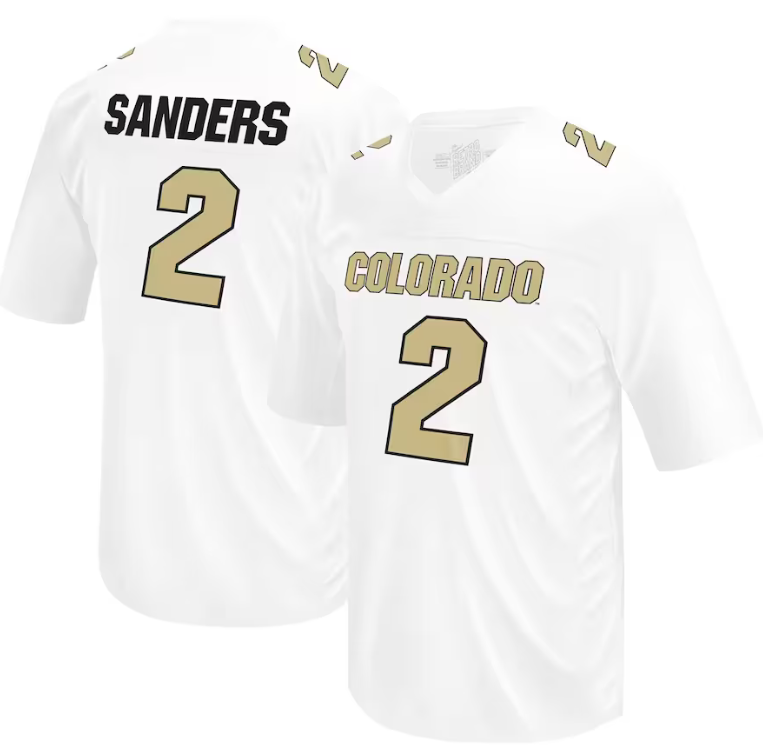 Men's Colorado Buffaloes Active Player Custom White Stitched Football Jersey Men's Colorado Buffaloes Active Player Custom White Stitched Football Jersey