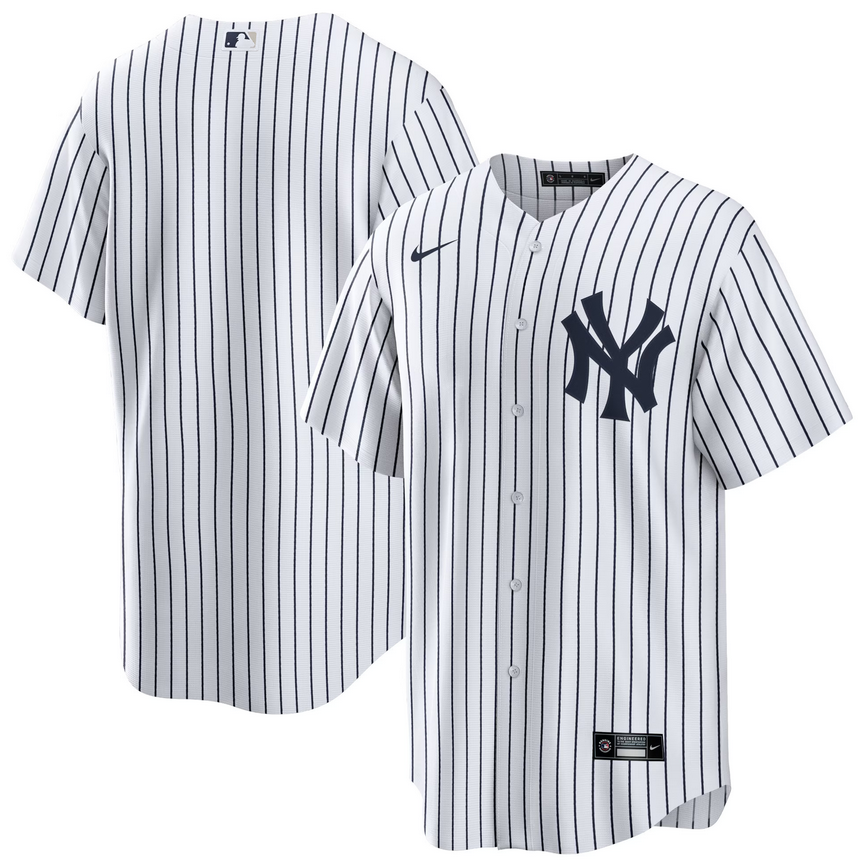 Men's New York Yankees Blank White Cool Base Custom Stitched Baseball Jersey Men's New York Yankees Blank White Cool Base Custom Stitched Baseball Jersey
