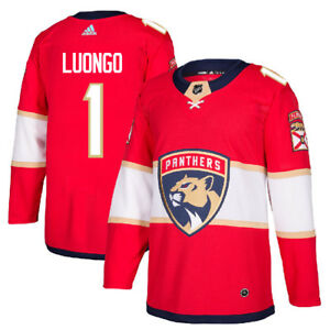 Men's Red Adidas Florida Panthers #1 Roberto Luongo Stitched NHL Jersey Men's Red Adidas Florida Panthers #1 Roberto Luongo Stitched NHL Jersey