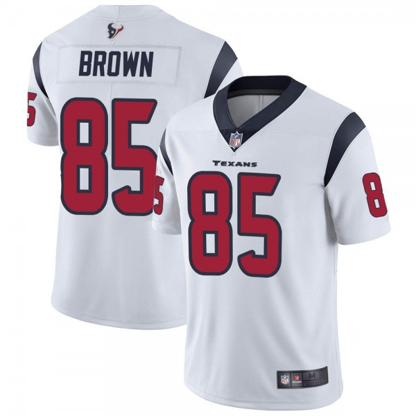 Men's Houston Texans #85 Pharaoh Brown New White Vapor Untouchable Limited Stitched Jersey Men's Houston Texans #85 Pharaoh Brown New White Vapor Untouchable Limited Stitched Jersey