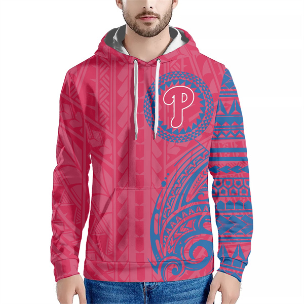 Men's Philadelphia Phillies Red Hoodie Men's Philadelphia Phillies Red Hoodie