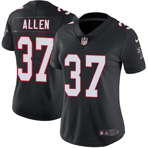 Nike Falcons #37 Ricardo Allen Black Alternate Women's Stitched NFL Vapor Untouchable Limited Jersey Nike Falcons #37 Ricardo Allen Black Alternate Women's Stitched NFL Vapor Untouchable Limited Jersey