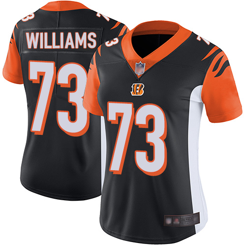 Nike Bengals #73 Jonah Williams Black Team Color Women's Stitched NFL Vapor Untouchable Limited Jersey Nike Bengals #73 Jonah Williams Black Team Color Women's Stitched NFL Vapor Untouchable Limited Jersey