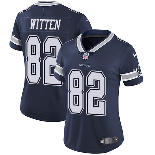 Nike Cowboys #82 Jason Witten Navy Blue Team Color Women's Stitched NFL Vapor Untouchable Limited Jersey Nike Cowboys #82 Jason Witten Navy Blue Team Color Women's Stitched NFL Vapor Untouchable Limited Jersey