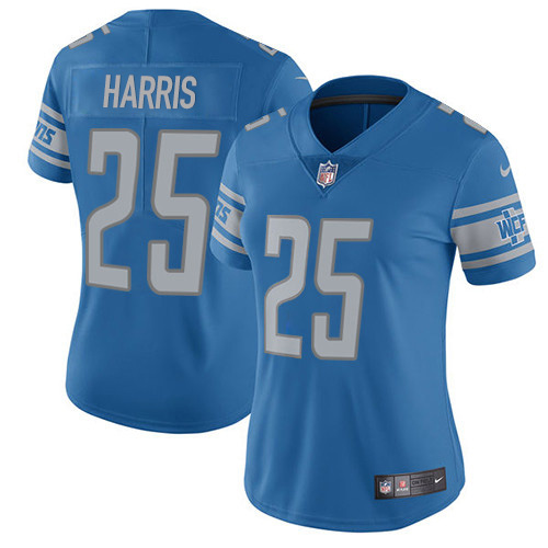 Nike Lions #25 Will Harris Light Blue Team Color Women's Stitched NFL Vapor Untouchable Limited Jersey Nike Lions #25 Will Harris Light Blue Team Color Women's Stitched NFL Vapor Untouchable Limited Jersey