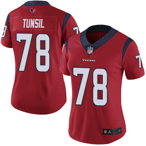 Nike Texans #78 Laremy Tunsil Red Alternate Women's Stitched NFL Vapor Untouchable Limited Jersey Nike Texans #78 Laremy Tunsil Red Alternate Women's Stitched NFL Vapor Untouchable Limited Jersey
