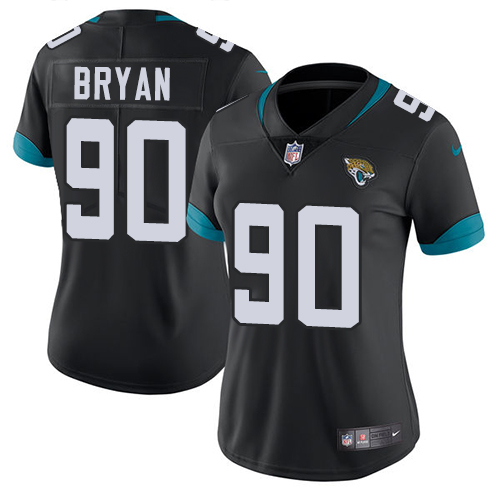 Nike Jaguars #90 Taven Bryan Black Team Color Women's Stitched NFL Vapor Untouchable Limited Jersey Nike Jaguars #90 Taven Bryan Black Team Color Women's Stitched NFL Vapor Untouchable Limited Jersey