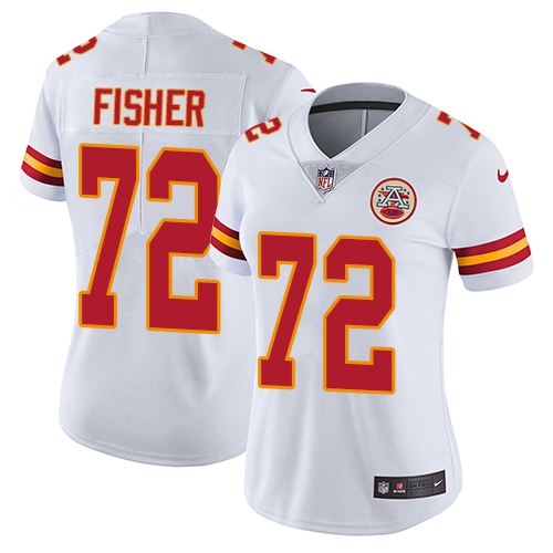 Nike Chiefs #72 Eric Fisher White Women's Stitched NFL Vapor Untouchable Limited Jersey Nike Chiefs #72 Eric Fisher White Women's Stitched NFL Vapor Untouchable Limited Jersey