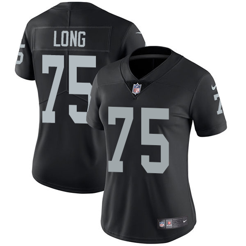 Nike Raiders #75 Howie Long Black Team Color Women's Stitched NFL Vapor Untouchable Limited Jersey Nike Raiders #75 Howie Long Black Team Color Women's Stitched NFL Vapor Untouchable Limited Jersey