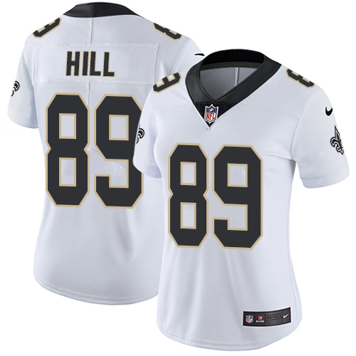 Nike Saints #89 Josh Hill White Women's Stitched NFL Vapor Untouchable Limited Jersey Nike Saints #89 Josh Hill White Women's Stitched NFL Vapor Untouchable Limited Jersey