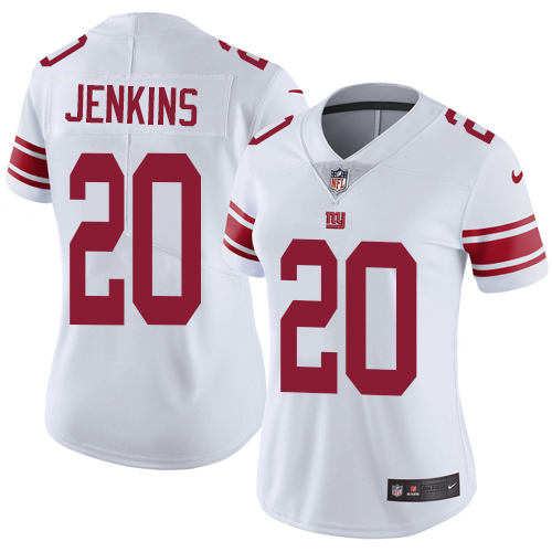 Nike Giants #20 Janoris Jenkins White Women's Stitched NFL Vapor Untouchable Limited Jersey Nike Giants #20 Janoris Jenkins White Women's Stitched NFL Vapor Untouchable Limited Jersey