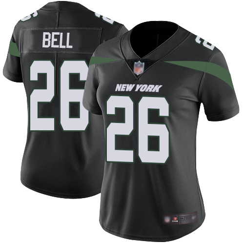 Nike Jets #26 Le'Veon Bell Black Alternate Women's Stitched NFL Vapor Untouchable Limited Jersey Nike Jets #26 Le'Veon Bell Black Alternate Women's Stitched NFL Vapor Untouchable Limited Jersey