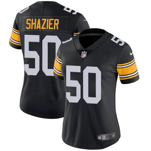 Nike Steelers #50 Ryan Shazier Black Alternate Women's Stitched NFL Vapor Untouchable Limited Jersey Nike Steelers #50 Ryan Shazier Black Alternate Women's Stitched NFL Vapor Untouchable Limited Jersey